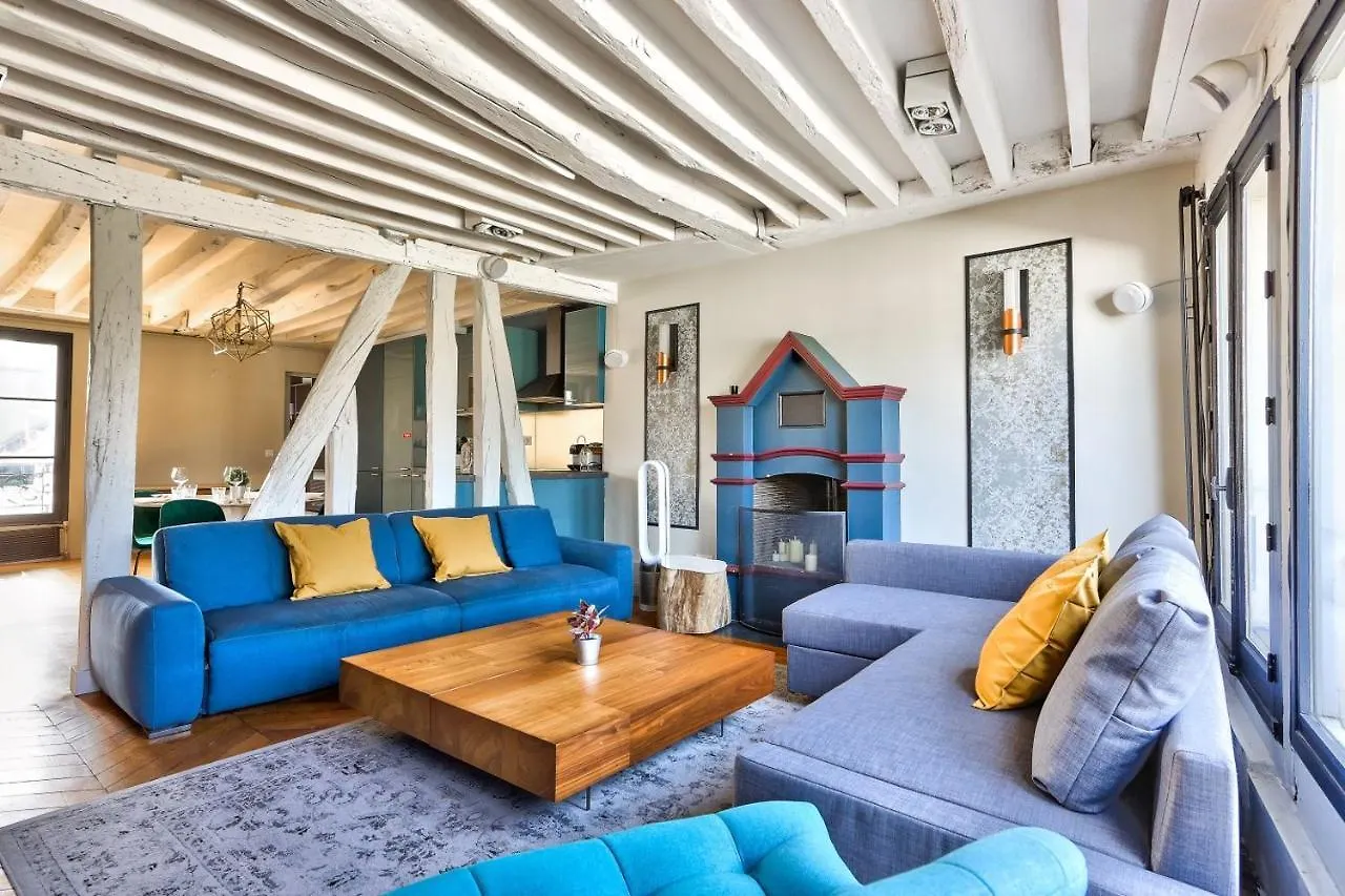 Le Marais Superb Apartment Terrace Paris Free Netflix contacts
