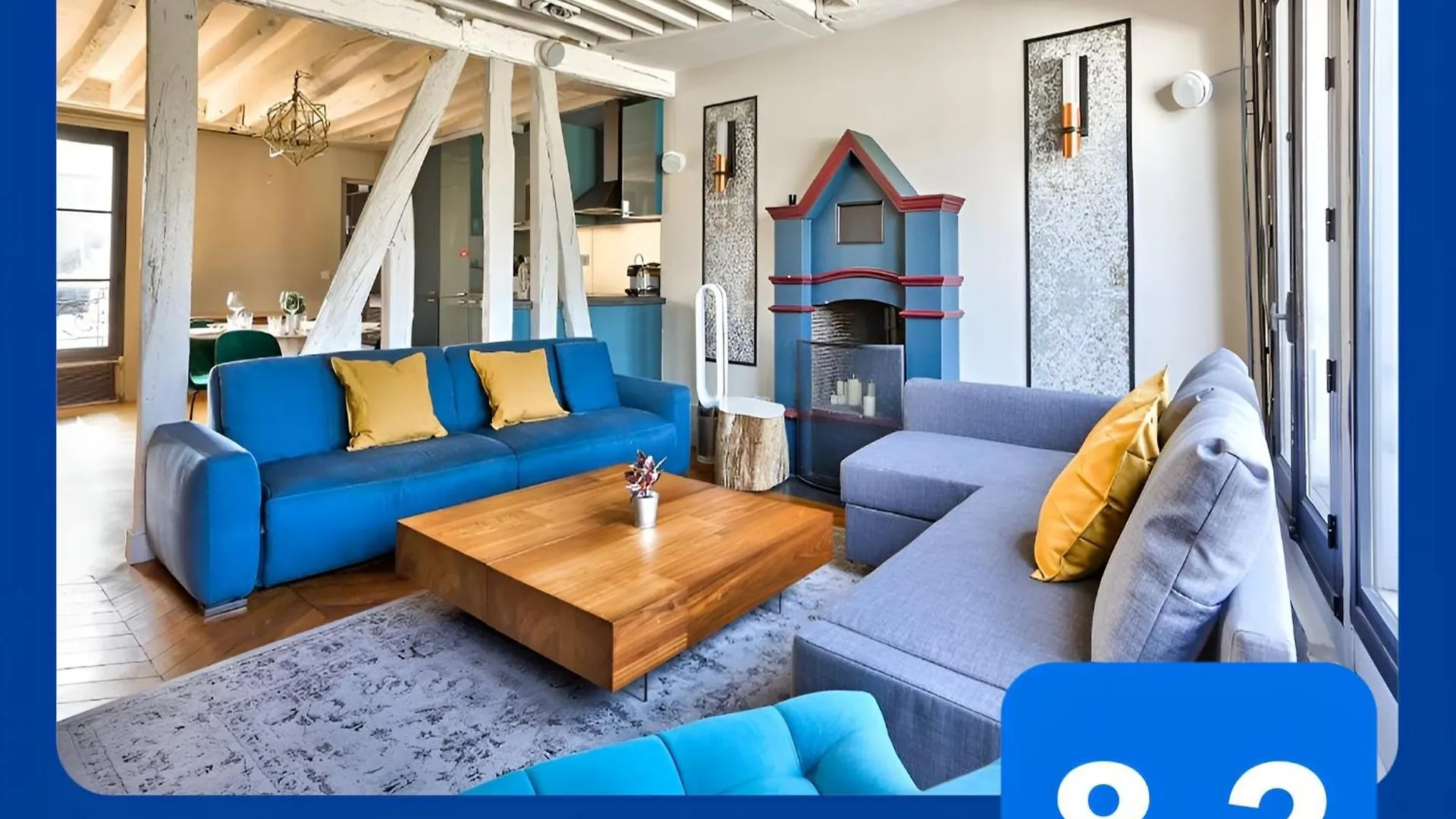 Le Marais Superb Apartment Terrace Paris Free Netflix 0*,  France